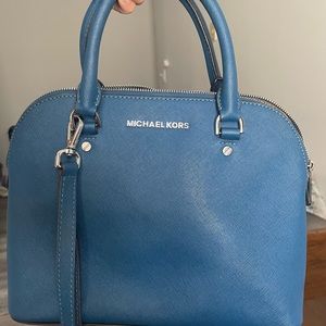Blue Michael Kors Bag